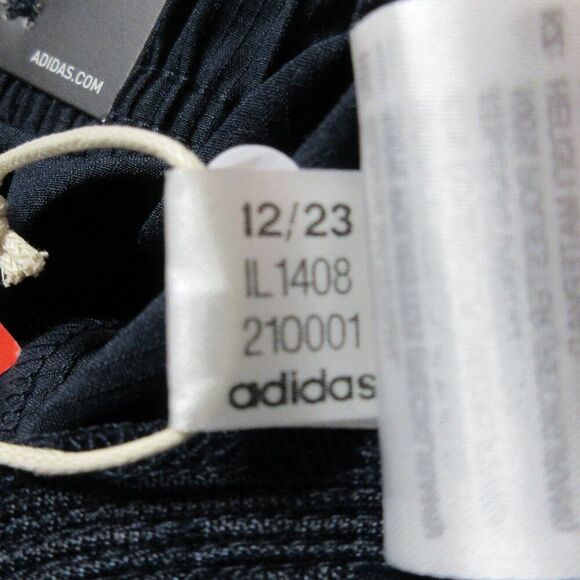 ADIDAS Mens Woven Pants Sz M Ink Dk Navy Blue Athletic Gym Workout Training NWT - Picture 9 of 12